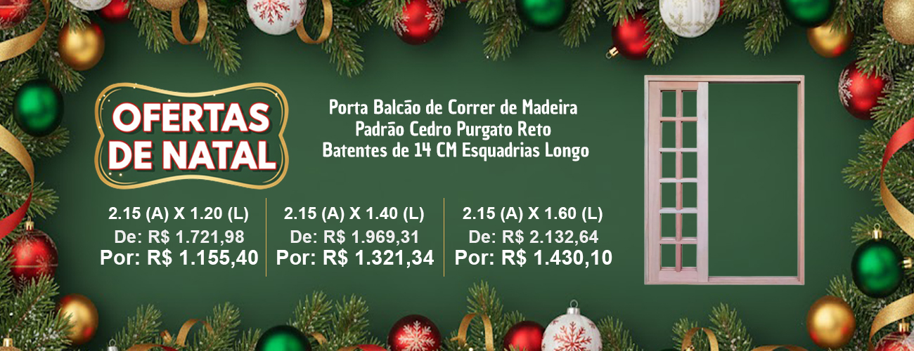 Porta balcão purgato